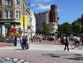 Summer camp. Bournemouth-square