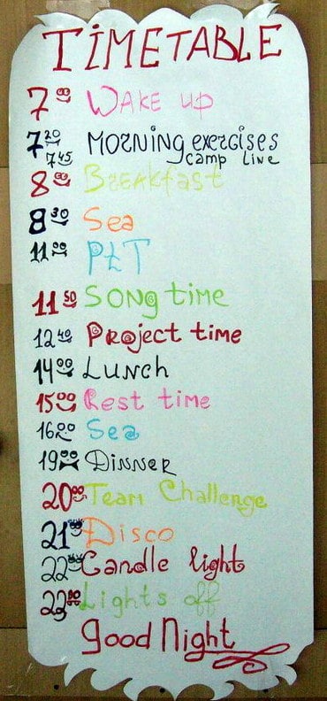 Time Table