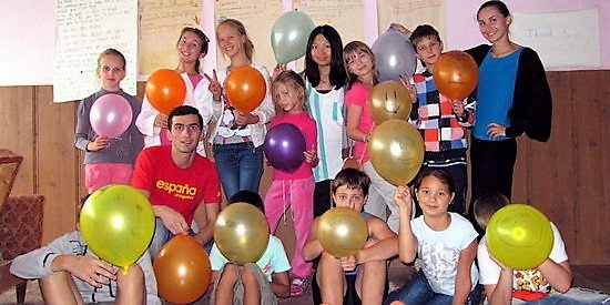 Англійський дитячий табір в Харкові на літніх канікулах