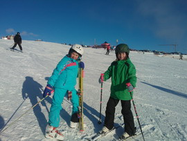 On skis in Bukoveli. Camp Magic Camp